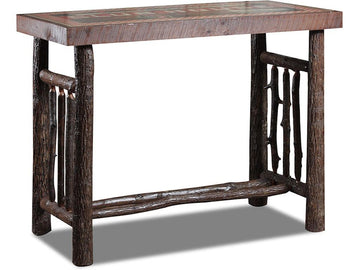 Hickory Game Table With Image Top 533352