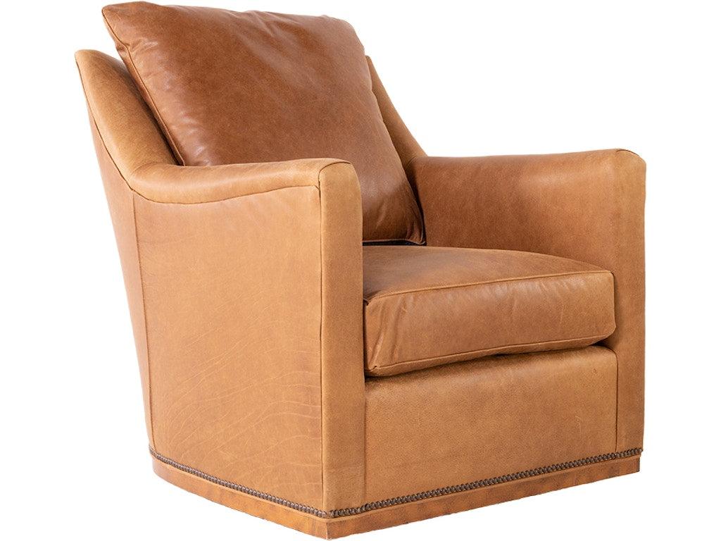 Jamestown Swivel Chair - Toffee/Crockett Sycamore
