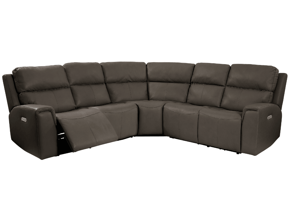 Jarvis Leather Sectional - Retreat Home Furniture
