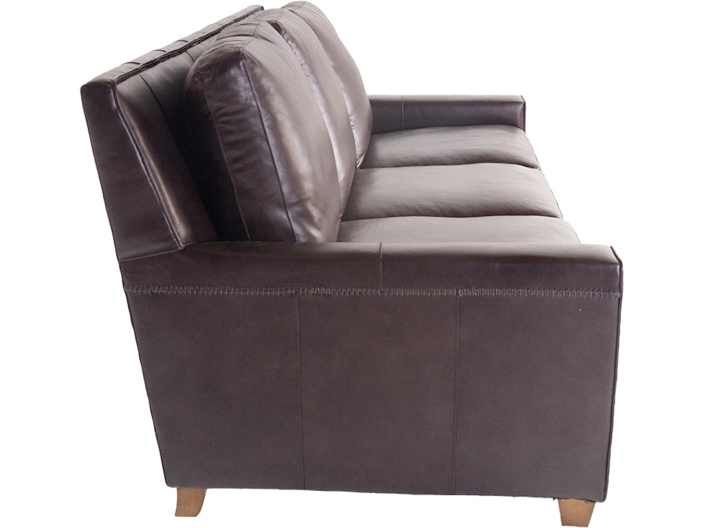 Mendoza Leather Sofa - Iron