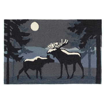 Moonlit Moose Night