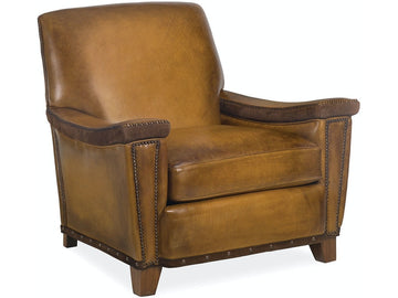 Nordic Tight Back Leather Chair