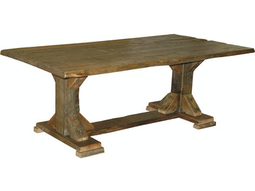 Old Timber Trestle Table