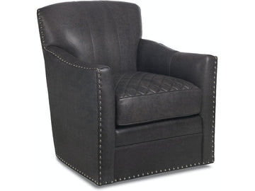 Parker Quilted Swivel Chair - Retreat Home Furniture