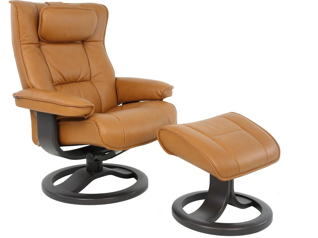 Regent R Large Recliner with Footstool Manual - Retreat Home Furniture