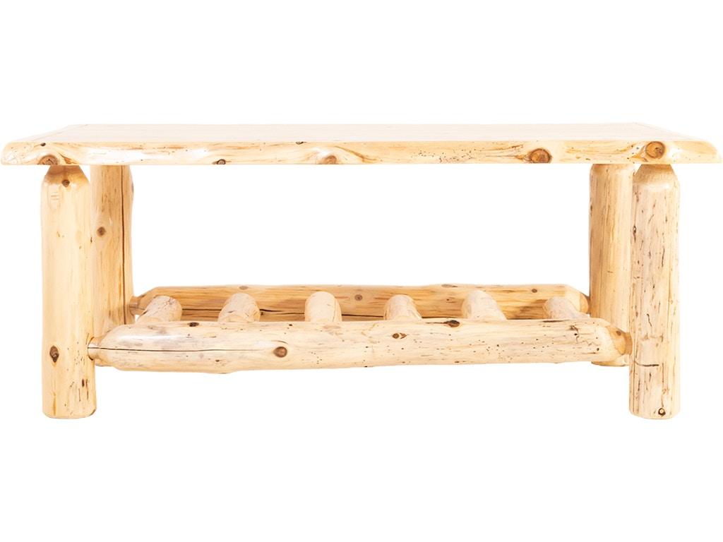 Rustic Cedar Coffee Table