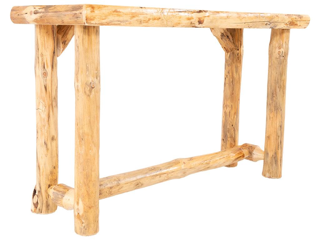 Rustic Red Pine Sofa Table - Retreat Home Furniture