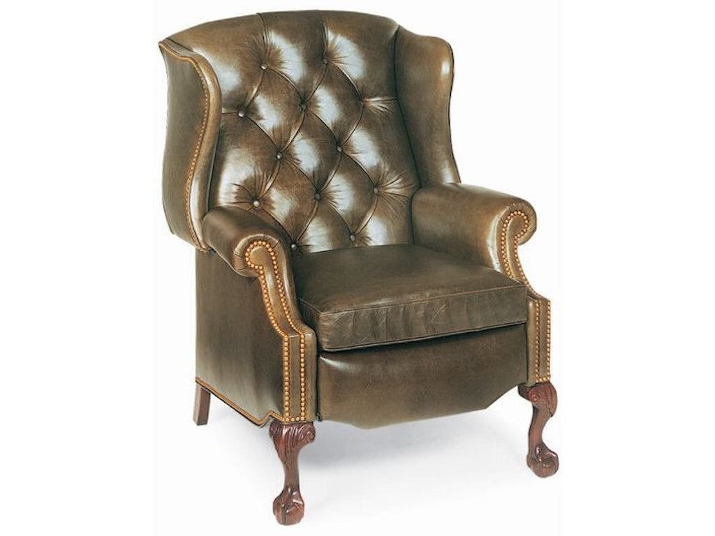 Tufted Wing Chair Power Recliner 1013-PR