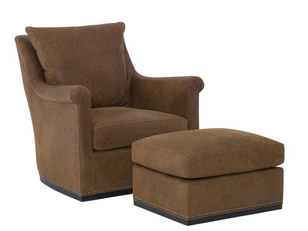 Houston Leather Swivel Chair