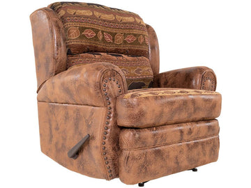 Wall Recliner 501W - Grizzly Apache/Colt Mocha - Retreat Home Furniture