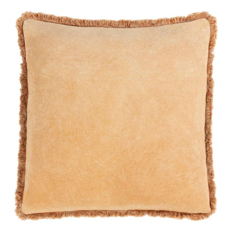 Washed Cotton Velvet Pillow 521640