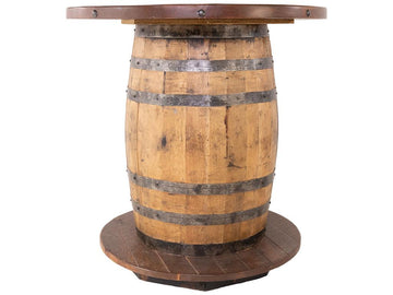 Whiskey Barrel Pub Table Chestnut - Retreat Home Furniture