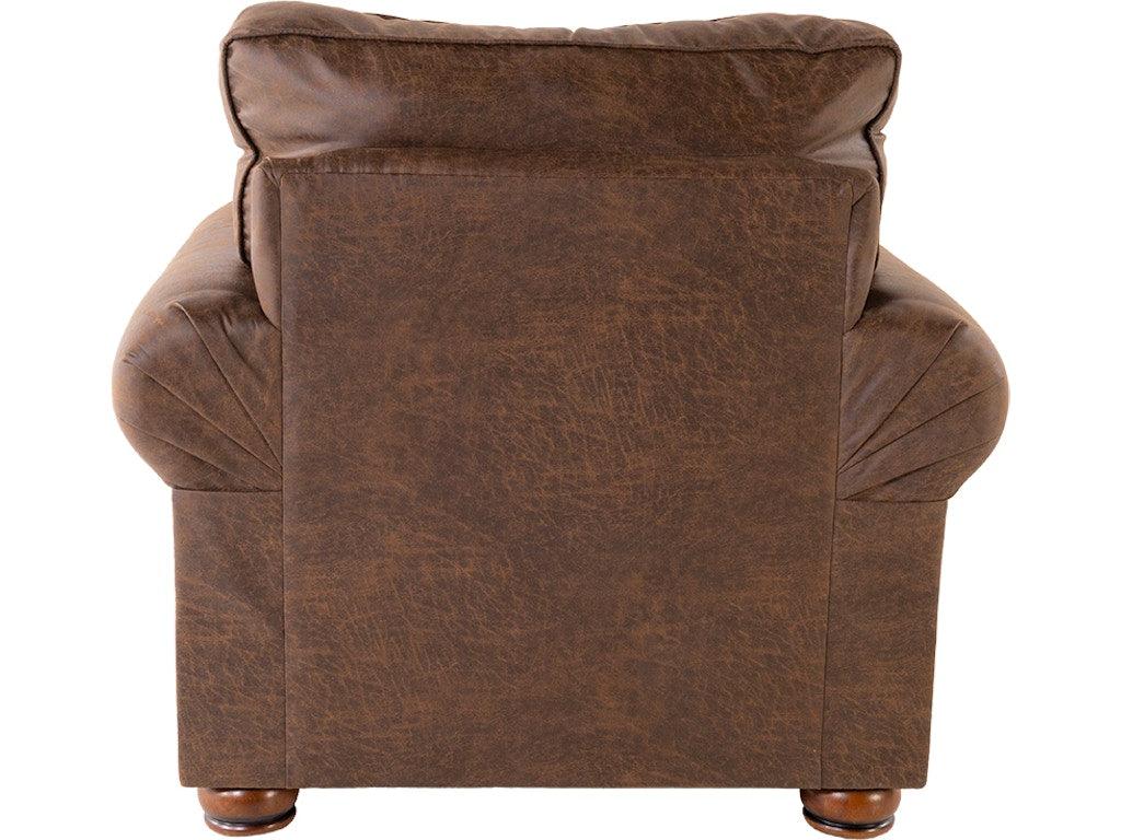 Wing Chair - Dakota Peat and Vault Coffee