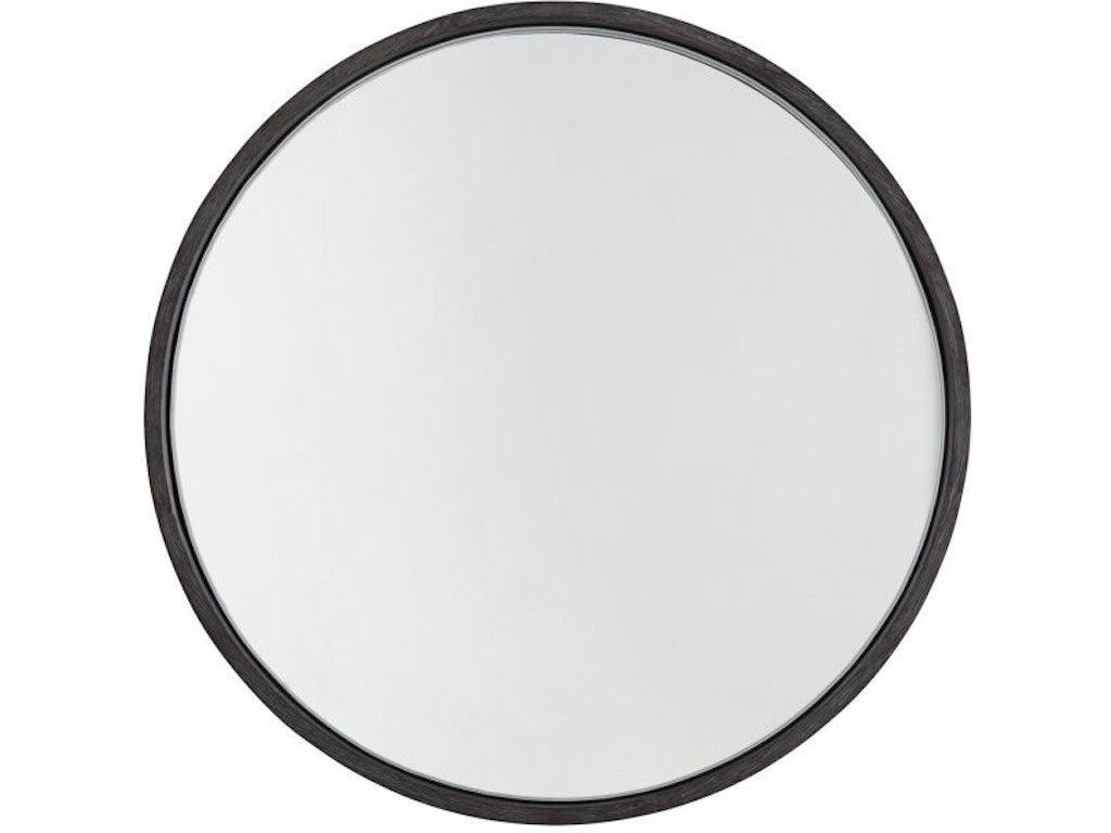 Wood Frame Mirror Round